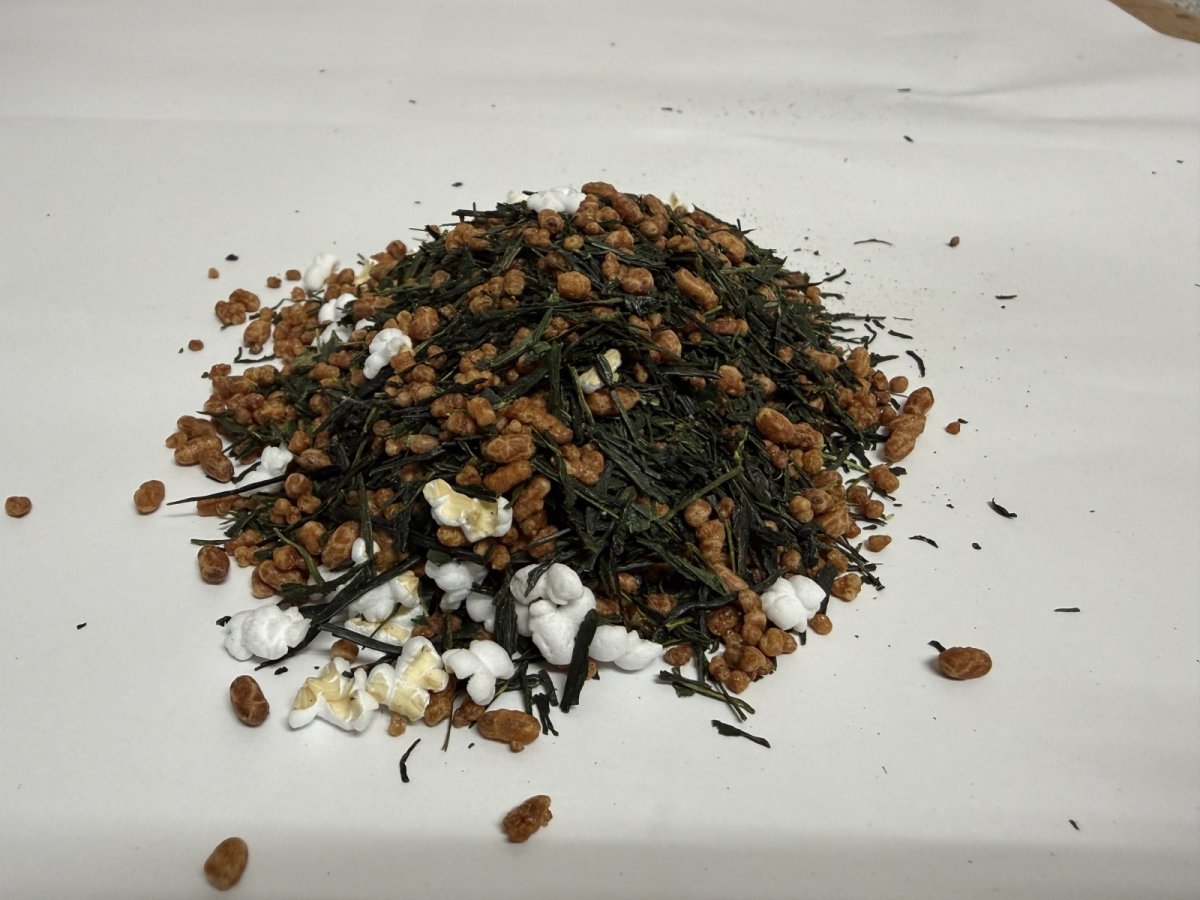 画像1: 熱湯緑茶玄米茶 (1)